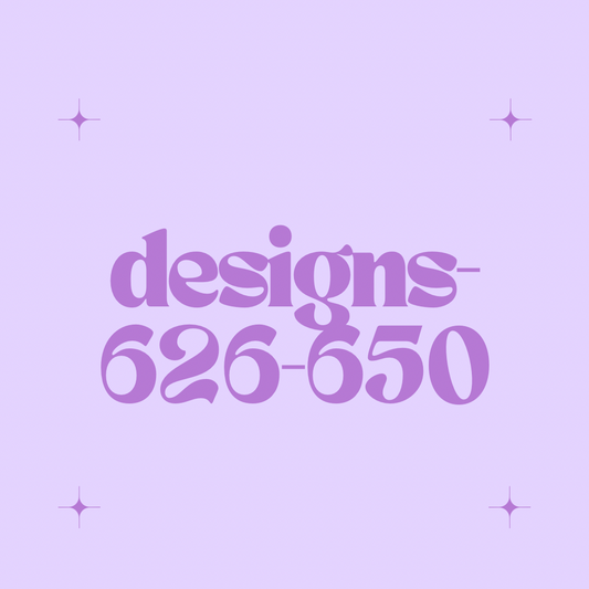 Designs 626-650
