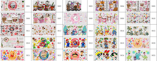 Designs 601-625