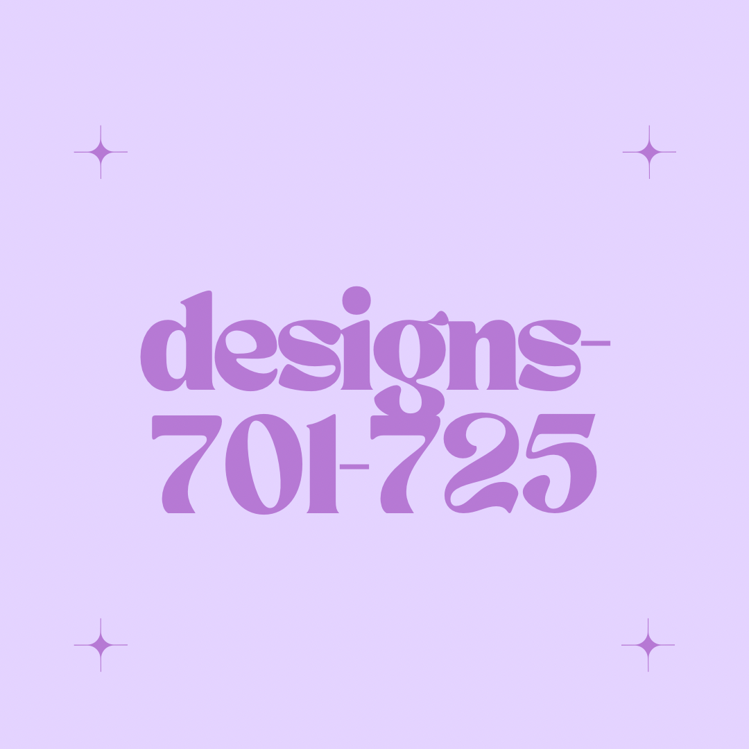 Designs 701-725