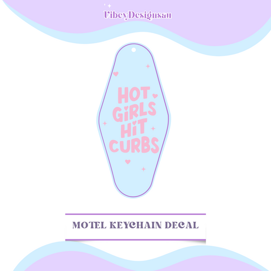 RTS Motel Keychain - Hot girls hit curbs