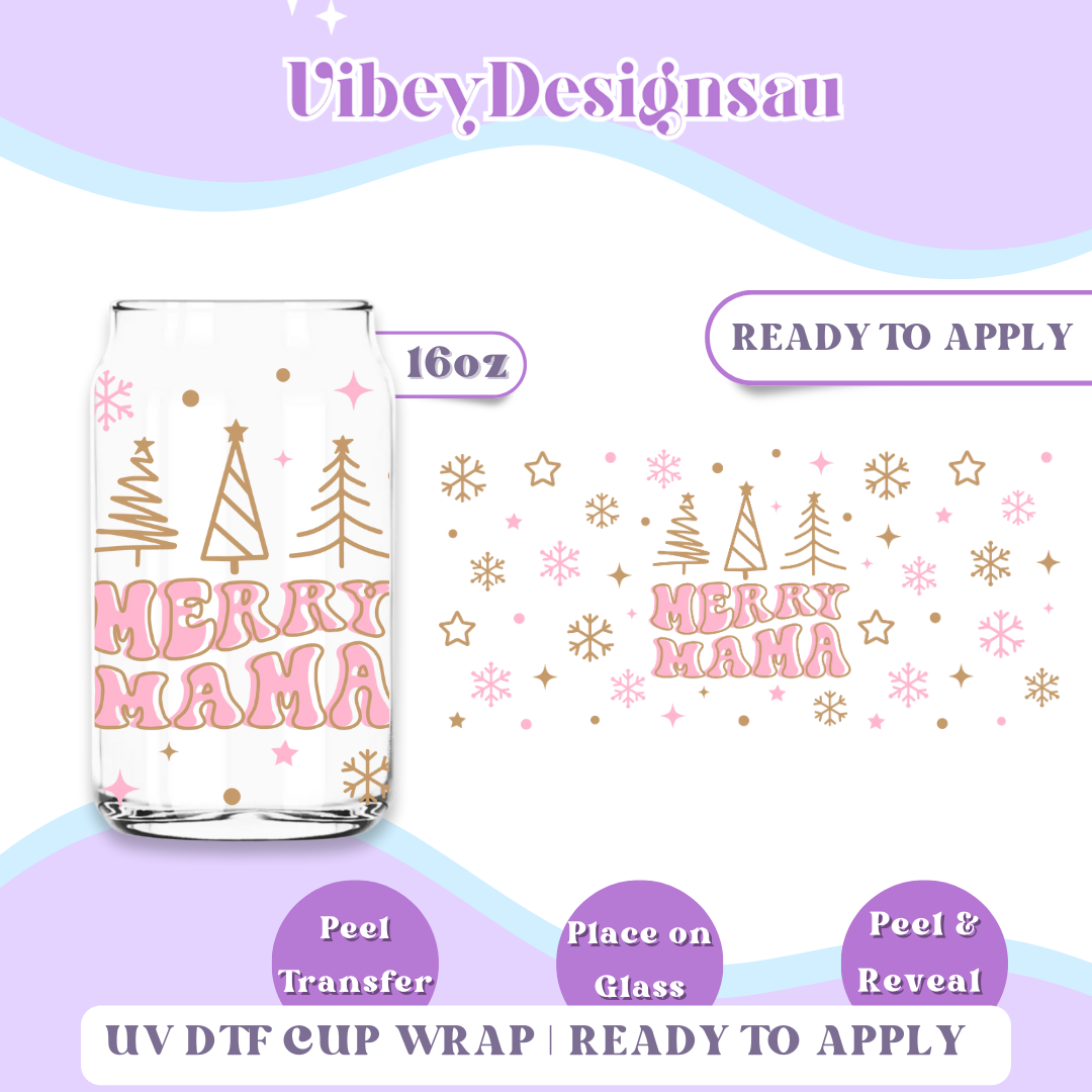 RTS 16OZ Cup Wrap - Merry Mama