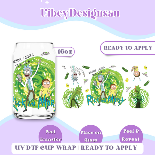 RTS 16OZ Cup Wrap - Cartoon wrap